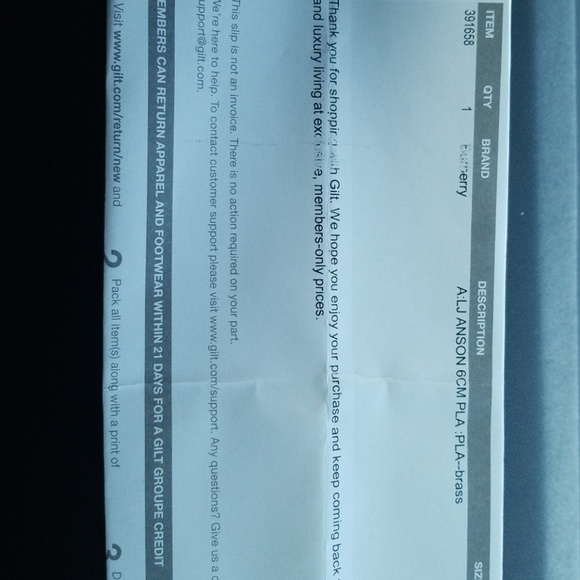 Burberr brass bangle bracelet - Picture 4 of 4